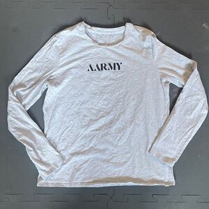 lululemon athletica AARMY Gray Long Sleeve Tee